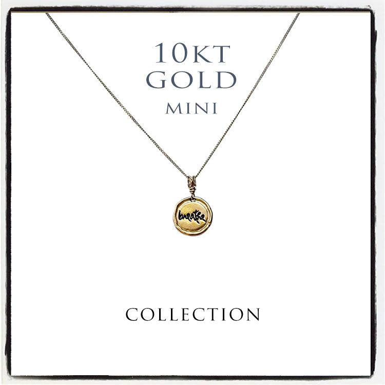 MINI 10KT GOLD on GOLD CHAIN