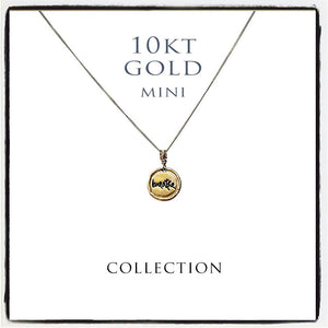 MINI 10KT GOLD on GOLD CHAIN